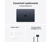 Apple MacBook Air M4/16GB/1TB/Mac OS Północ 10R GPU - 1324040 - zdjęcie 11